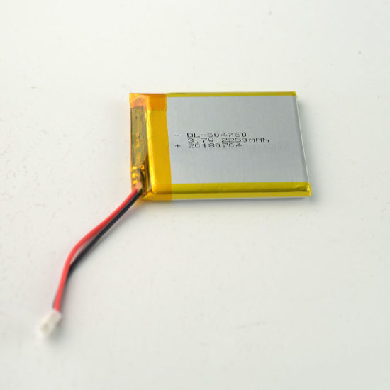 PCM 및 Jst 커넥터가 있는 3.7V 2300mAh 리튬 폴리머 배터리