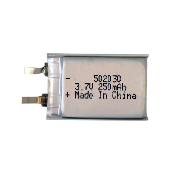 502030 3.7V 250mAh 리튬 폴리머 배터리