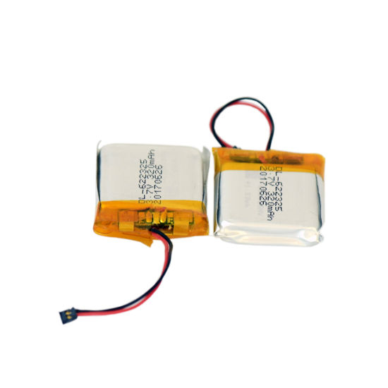 충전식 622325 320mAh Lipo 배터리