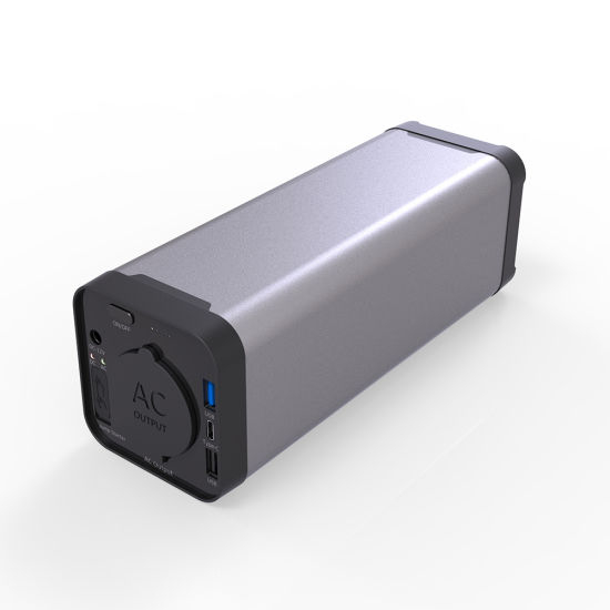 AC 220V 150W DC 12V 휴대용 발전소가 있는 뜨거운 판매 40800mAh 전원 은행