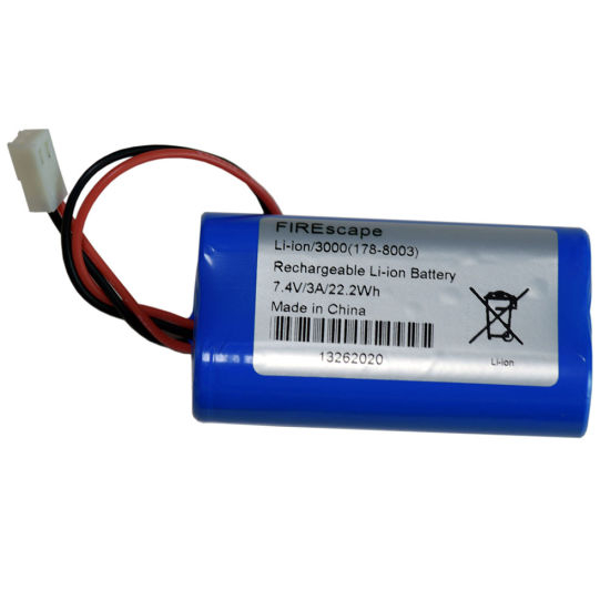 가로등 리튬 이온 배터리 2s1p 7.4V 3000mAh