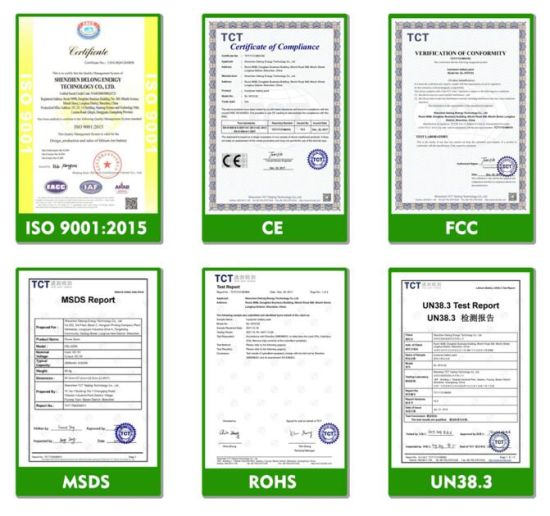 세륨 MSDS Un38.3은 리튬 이온 태양 깊은 주기 12V 200ah LiFePO4 건전지 팩을 찬성합니다