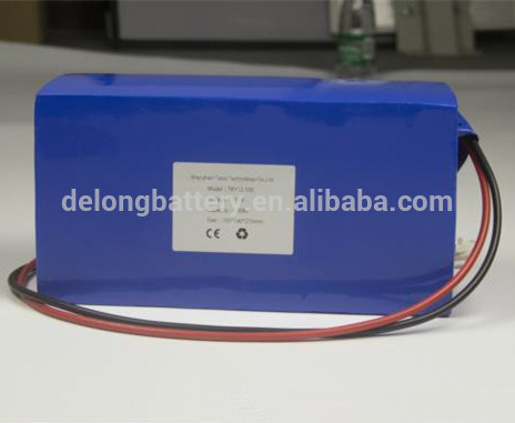 PCB 전선이 있는 36V 10ah 고전압 LiFePO4 리튬 리튬 이온 배터리