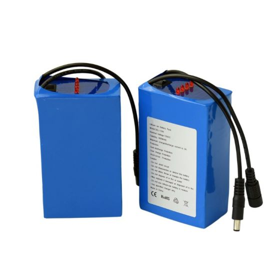 공장 가격 충전식 18650 리튬 이온 12V 6600mAh 리튬 이온 배터리 팩 LED 조명 전동 공구 배터리