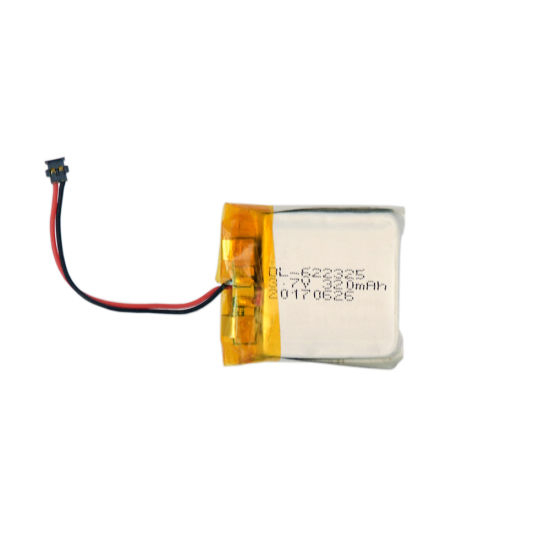 충전식 622325 320mAh Lipo 배터리