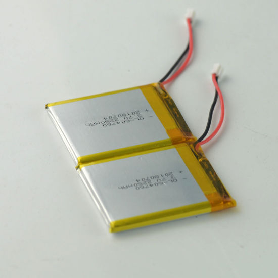 디지털 제품용 충전식 604760 3.7V 2250mAh Lipo 배터리 팩