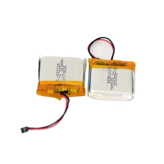 충전식 622325 320mAh Lipo 배터리